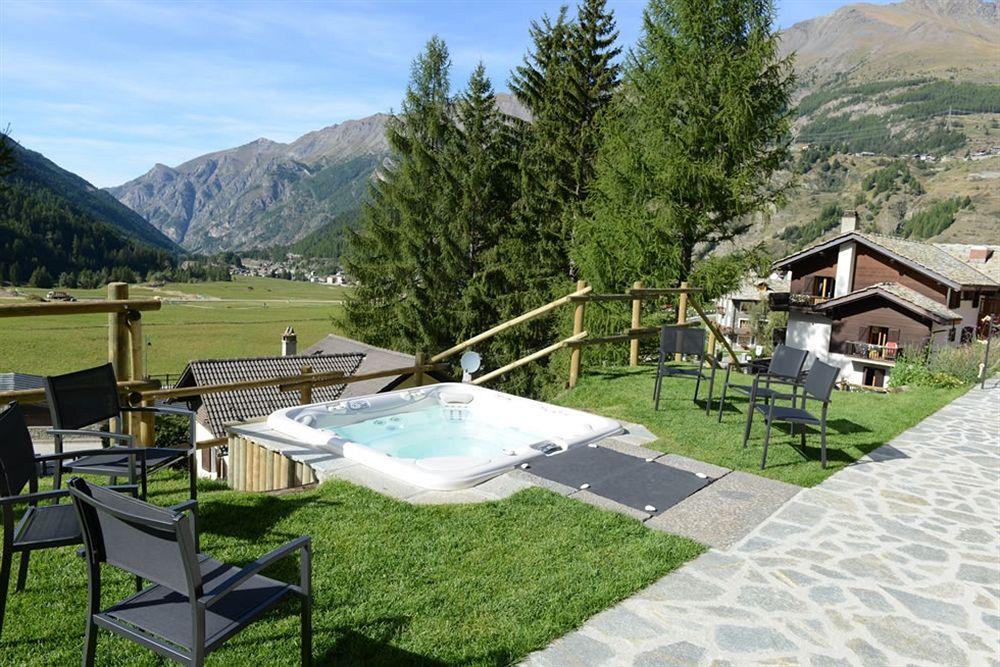 La Madonnina Del Gran Paradiso Wellness Hotel Cogne Exteriör bild